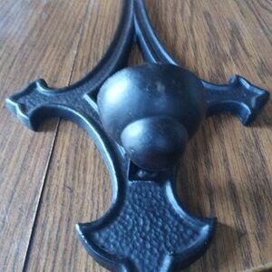 Black Iron Wall Mounted Candle Holder